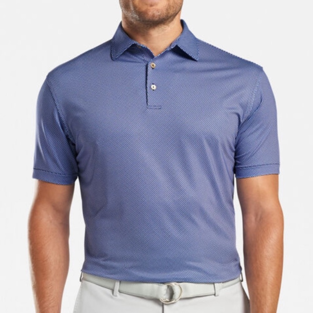 Peter Millar Summer Comfort Pebbles Performance Polo
